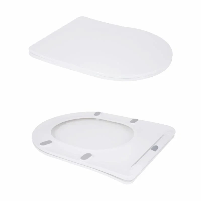 Унітаз підлоговий Qtap Grand Ultra Quiet безобідковий з сидінням Soft-close WHITE QT26228301W