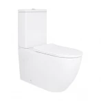 Унітаз підлоговий Qtap Grand Ultra Quiet безобідковий з сидінням Soft-close WHITE QT26228301W