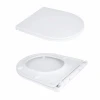 Унітаз підлоговий Qtap Dove Rimless безобідковий з сидінням Soft-close WHITE QT06228380BW