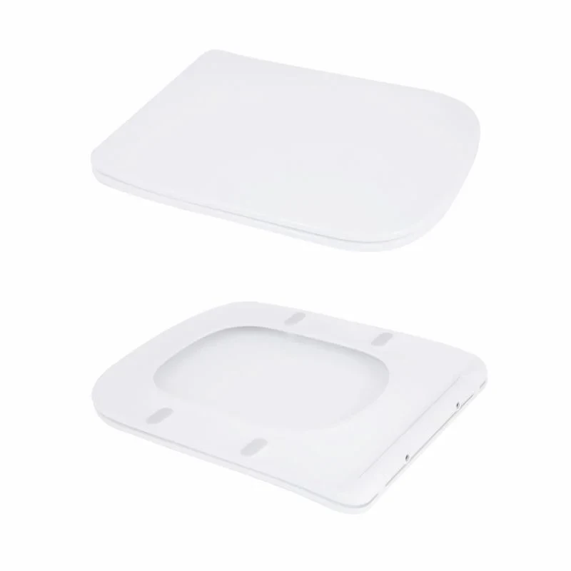 Унітаз-моноблок підлоговий Qtap Kolibri Ultra Quiet безобідковий з сидінням Soft-close WHITE QT10226380W