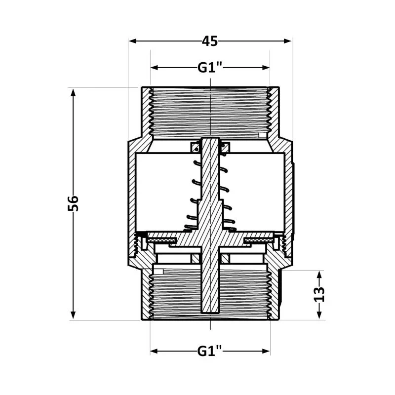 Обратный клапан Thermo Alliance Standart 1