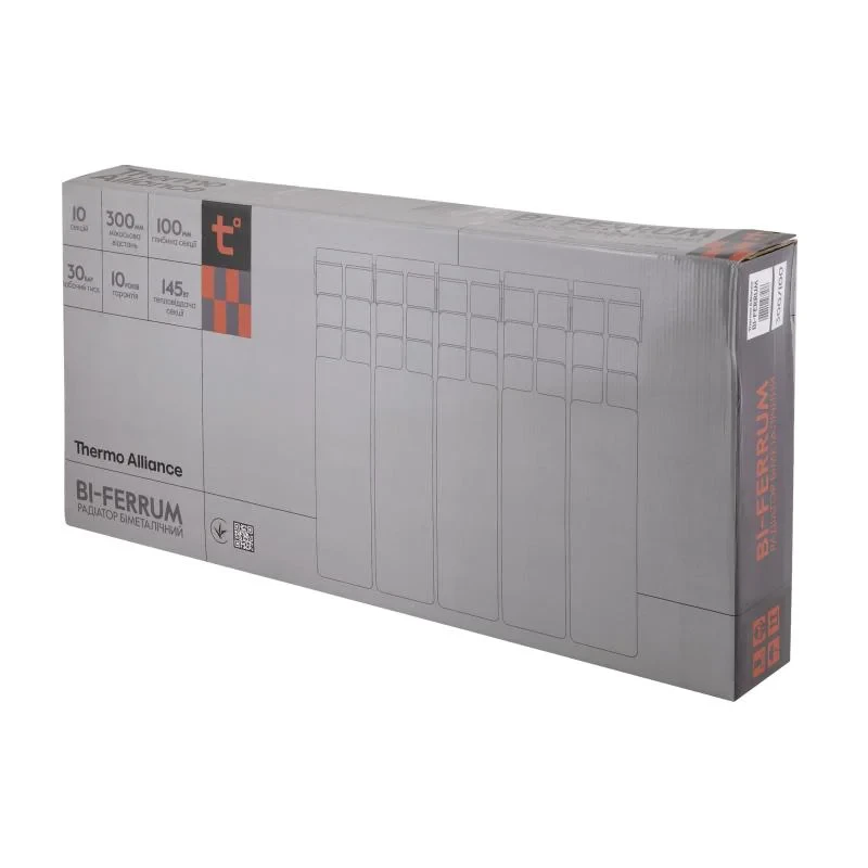 Радіатор біметалічний Thermo Alliance Bi-Ferrum 300/100 1,15 кг