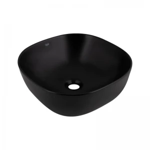 Раковина-чаша Qtap Kolibri 400x400x140 Matt black QT10112144MBMBN