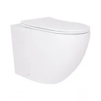 Унітаз підвісний Qtap Robin Ultra Quiet безобідковий з сідінням Soft-close 520x365x365 мм WHITE