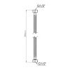 Шланг для воды Thermo Alliance Standart 20 см NYLON 1/2