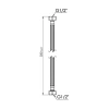 Шланг для воды Thermo Alliance Standart 30 см NYLON 1/2