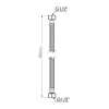 Шланг для воды Thermo Alliance Standart 80 см NYLON 1/2