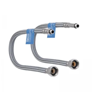 Шланг для подключения смесителя Thermo Alliance Standart (пара) 50 см NYLON M10x1/2