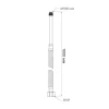 Шланг для подключения смесителя Thermo Alliance Standart (пара) 100 см NYLON M10x1/2