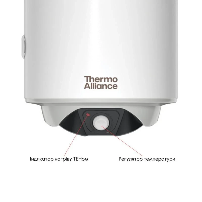 Водонагрівач електричний комбінований Thermo Alliance вертикальний 80 л. т.о. 0,24 кв.м лівий, мокрий ТЕН 2,0 кВт (CWH 8044 4S L)