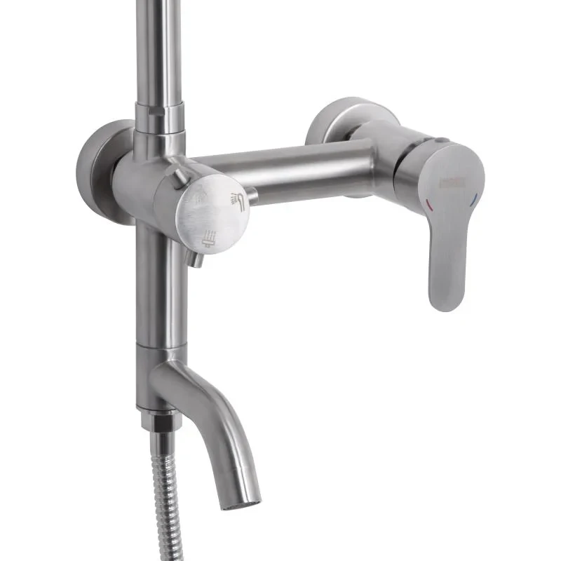 Душова система універсальна Brinex Pure 1030 на 3 споживача  Nickel BRIPUR1030NKL