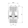 Обратний клапан Thermo Alliance Forte 1/2