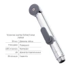 Комплект для гигиенического душа Qtap Spring Chrome: Смеситель QTSPRCRM + Подключение с держателем QTCRMBH030 + Гигиенический набор QTSETCRMA021