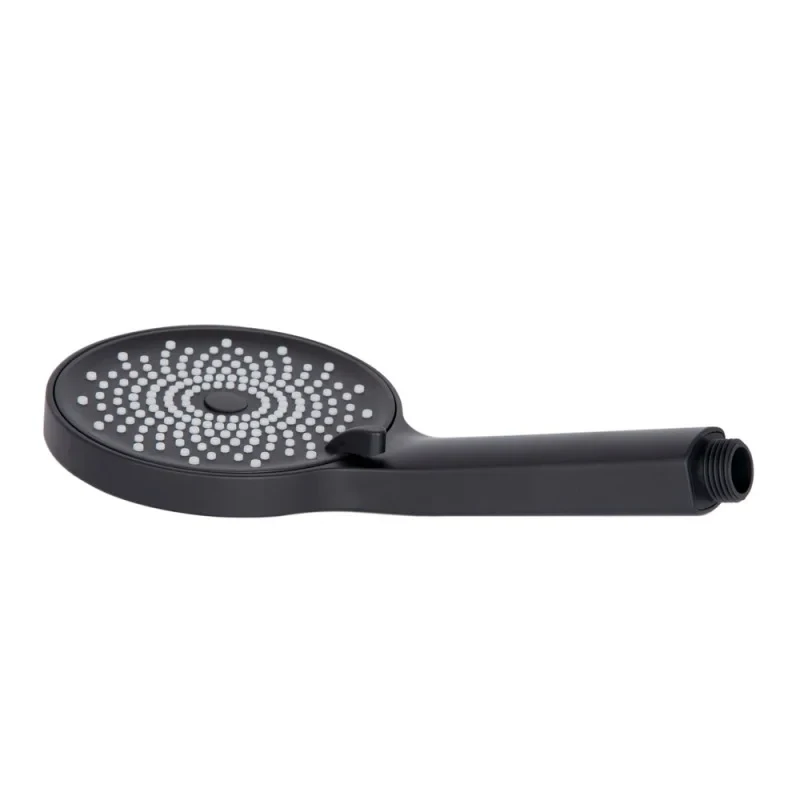 Лейка для ручного душа Lidz Niagara 32 120 мм округлая LDNIA32BLM47555 Matt Black
