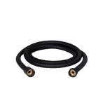 Акційний набір 2+1: Шланг для ручного душу 1600 мм Qtap Hadice QT054BL43074 Black Matt