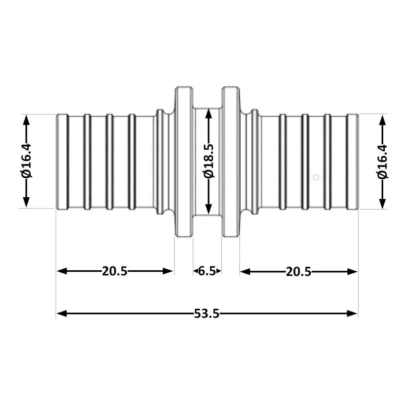 Переходних под натяжную гильзу Icma №1032 d20х2,8 851032GW05