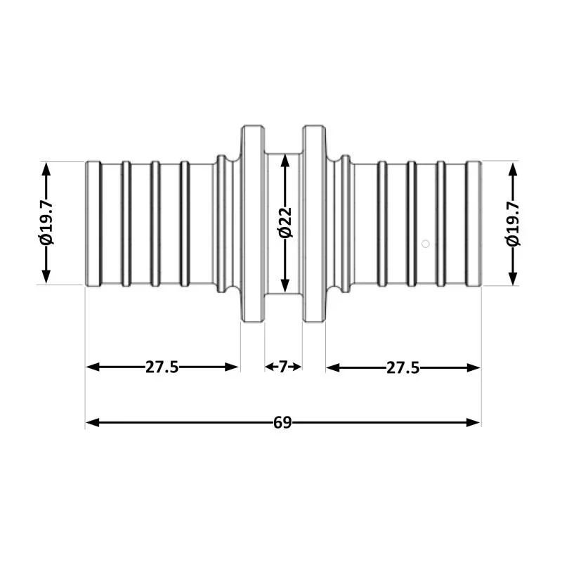 Переходних под натяжную гильзу Icma №1032 d25х3,5 851032GX05