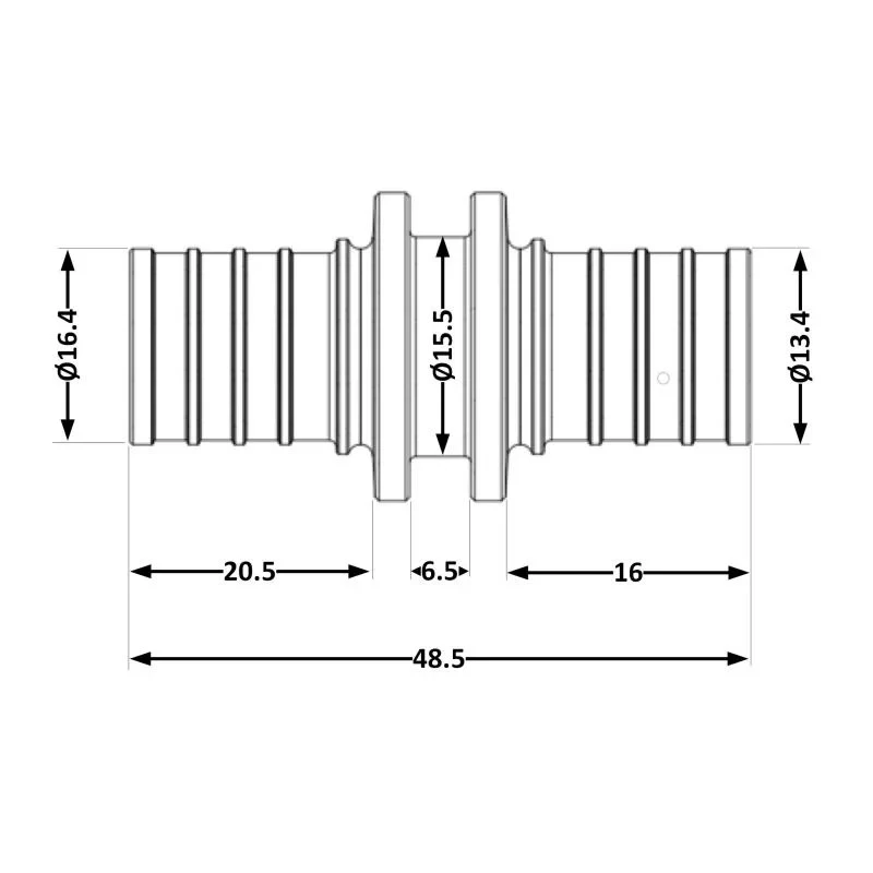 Переходних под натяжную гильзу Icma №1032 d16х2,2-20х2,8 851032GWBO05