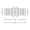 Переходних под натяжную гильзу Icma №1032 d16х2,2-25х3,5 851032GXBO05