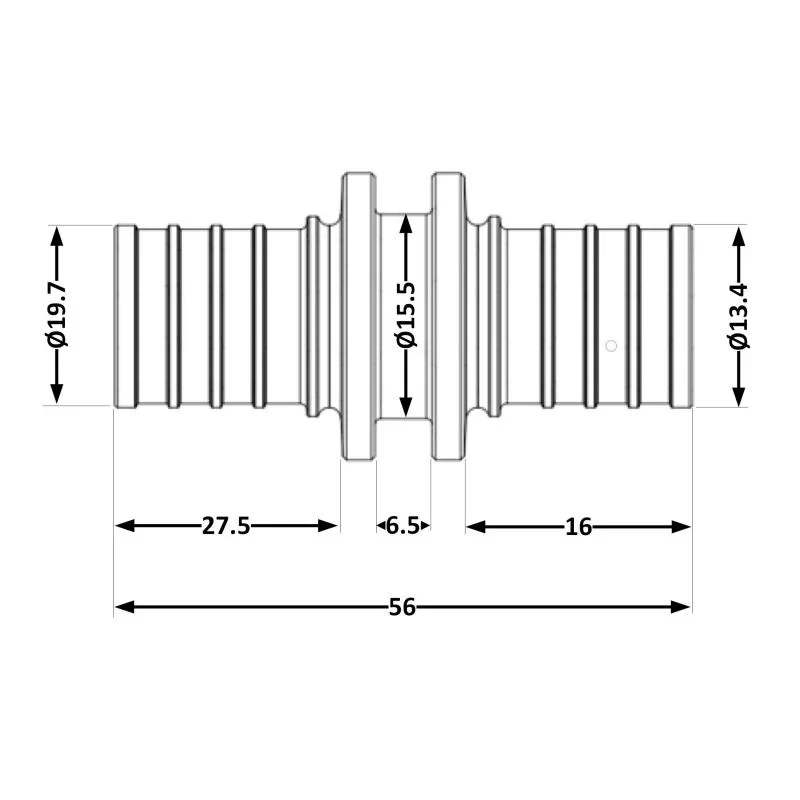 Переходних под натяжную гильзу Icma №1032 d16х2,2-25х3,5 851032GXBO05
