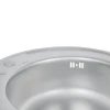 Кухонна мийка Brinex 490-A 0,6 мм Satin (BRIN490SAT06)