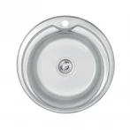 Кухонна мийка Brinex 510-D 0,8 мм Satin (BRIN510SAT08)