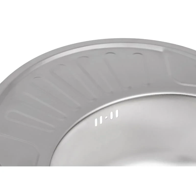 Кухонна мийка Brinex 5745 0,8 мм Satin (BRIN5745SAT08)