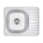 Кухонна мийка Brinex 5848 0,8 мм Satin (BRIN5848SAT08)