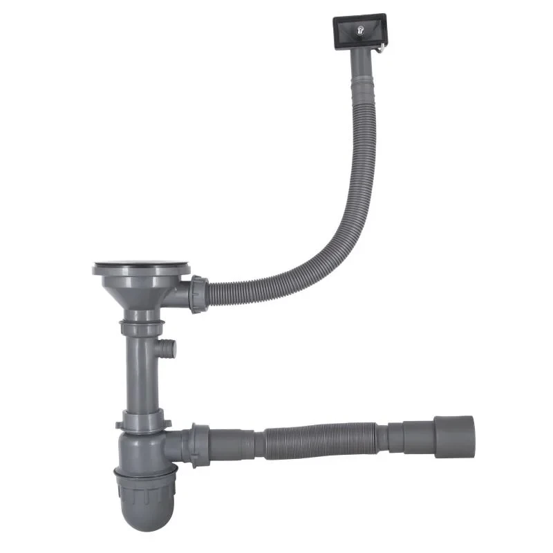 Кухонна мийка Brinex 6642 0,8 мм Satin (BRIN6642SAT08)