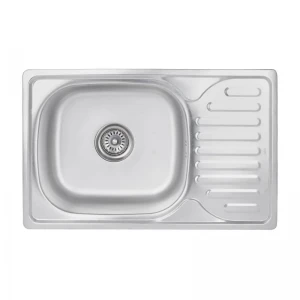 Кухонна мийка Brinex 6642 0,8 мм Satin (BRIN6642SAT08)