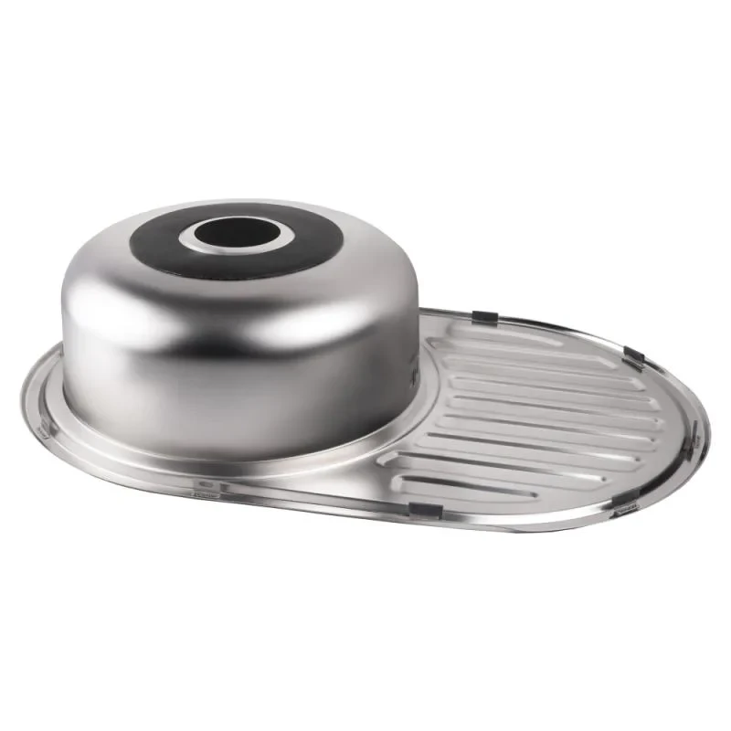 Кухонна мийка Brinex 7750 0,8 мм Micro Decor (BRIN7750MDEC08)