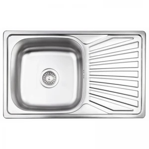 Кухонна мийка Brinex 7848 0,8 мм Micro Decor (BRIN7848MDEC08)