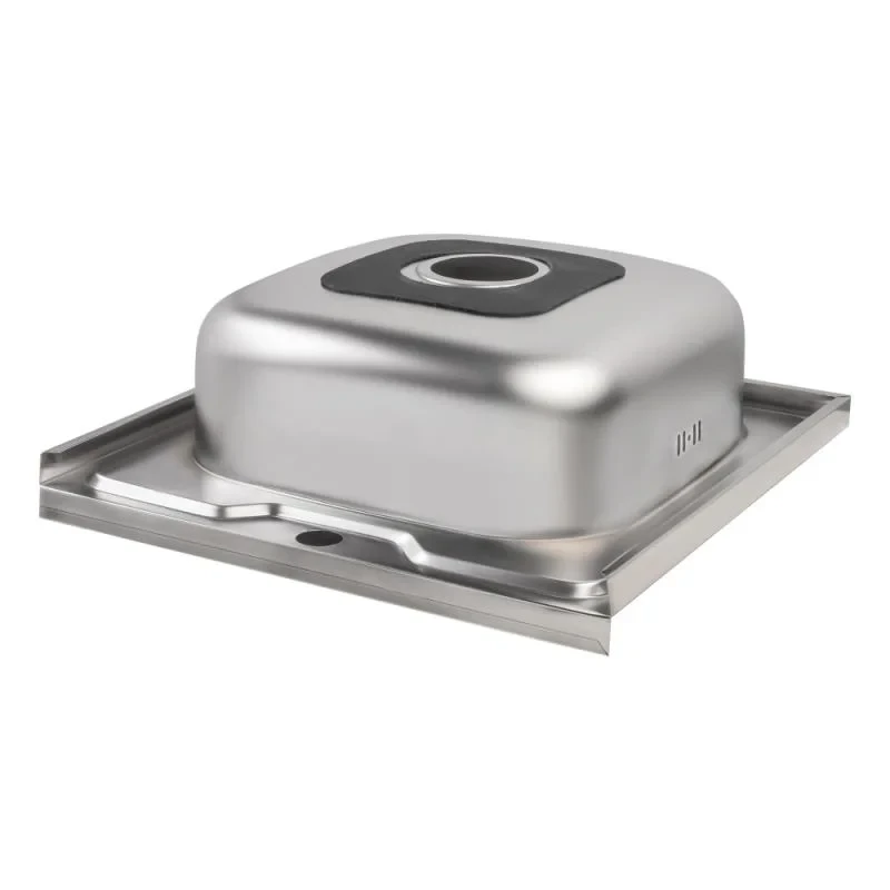 Кухонна мийка Brinex 5050 0,6 мм Satin (BRIN5050SAT06)
