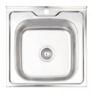 Кухонна мийка Brinex 5050 0,6 мм Satin (BRIN5050SAT06)
