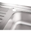 Кухонна мийка Brinex 5080-R 0,8 мм Satin (BRIN5080RSAT06)