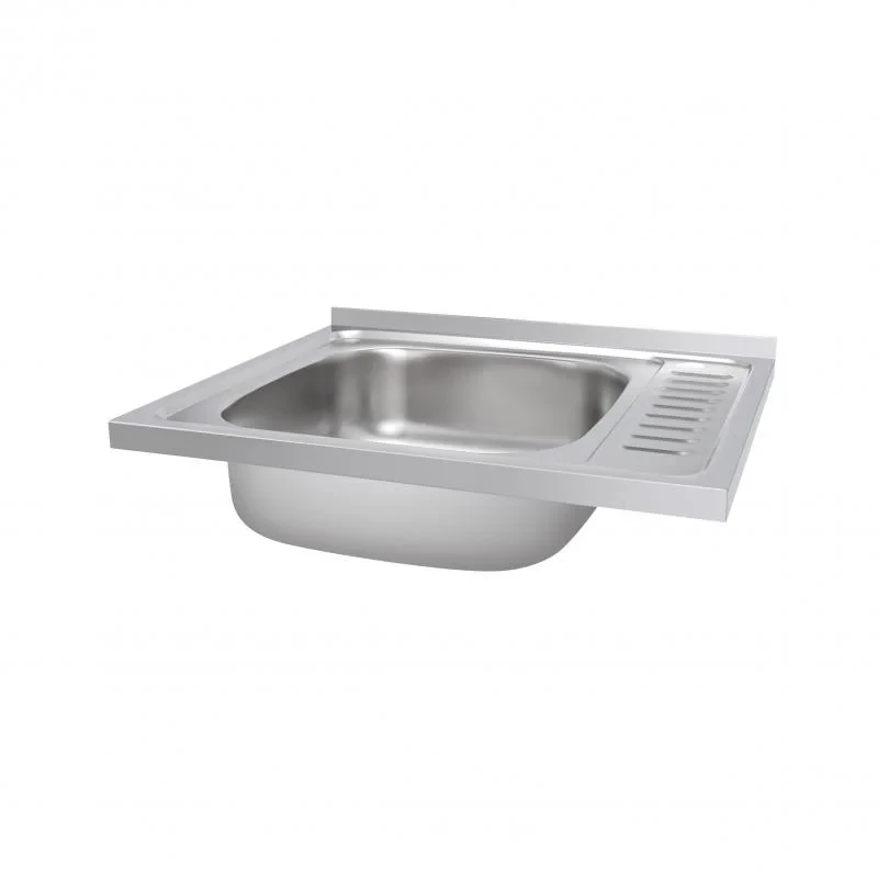 Кухонна мийка Brinex 6050-L 0,6 мм Satin (BRIN6050LSAT06)