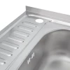 Кухонна мийка Brinex 6050-R 0,6 мм Satin (BRIN6050RSAT06)