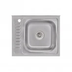 Кухонна мийка Brinex 6050-R 0,6 мм Satin (BRIN6050RSAT06)