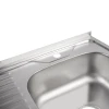 Кухонна мийка Brinex 6060-R 0,6 мм Satin (BRIN6060RSAT06)