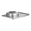 Кухонна мийка Brinex 6080-L 0,6 мм Satin (BRIN6080LSAT06)