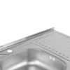 Кухонна мийка Brinex 6080-L 0,6 мм Satin (BRIN6080LSAT06)