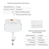 Готове рішення Qtap для ванної кімнати: Унітаз напольний Tern Ultra Quiet QT17223303AW + інсталяція QT0122490S+ клавіша QT0111M08V1384W