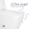 Готове рішення Qtap для ванної кімнати: Унітаз напольний Tern Ultra Quiet QT17223303AW + інсталяція QT0122490S+ клавіша QT0111M08V1384W