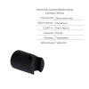 Комплект для душа Qtap Robin Black: Смесители QTROB4060102B+QTROB1060M102B+Держатель QT829910842854OB+Шланг QT054BL43074+Лейка QTRUC125BLM45776