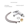 Акционный набор Lidz Nicole: Смеситель 001F Chrome + Смеситель 008F Chrome