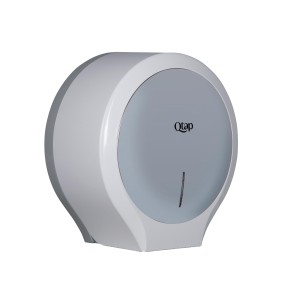 Тримач для туалетного паперу Qtap Pohodli 270 мм QTDP100SP White/Grey (Držák)