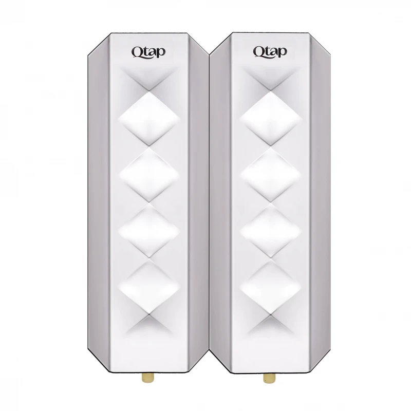 Диспенсер для мила Qtap Pohodli подвійний QTDM350CP2 Chrome (Dávkovač)