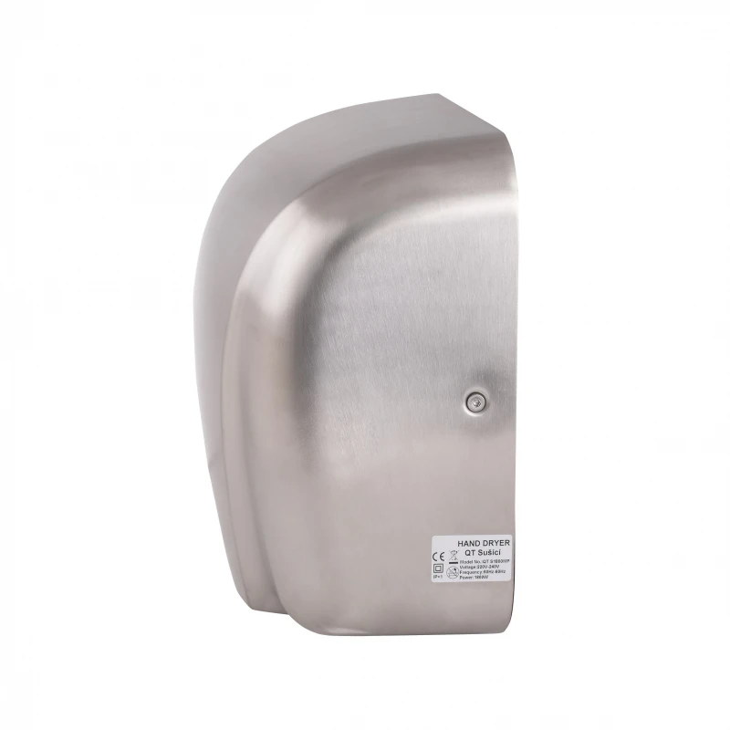 Сушарка для рук Qtap Pohodli настінна QTS1800MP Brushed Nickel (Sušící)