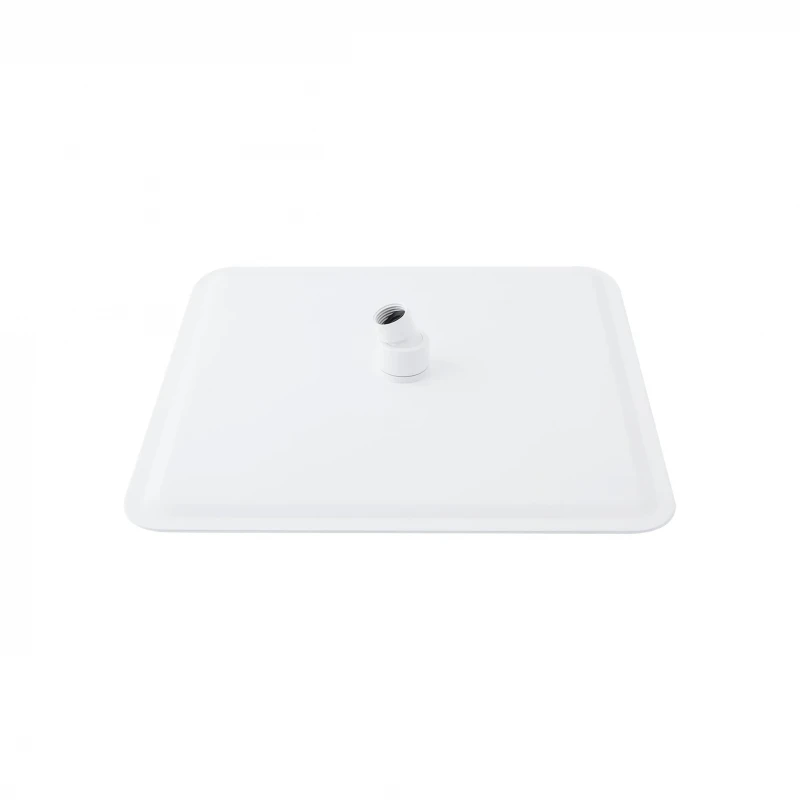 Лійка для верхнього душу Qtap Hlavova 300 мм прямокутна QTHLAS300N1ZWW White