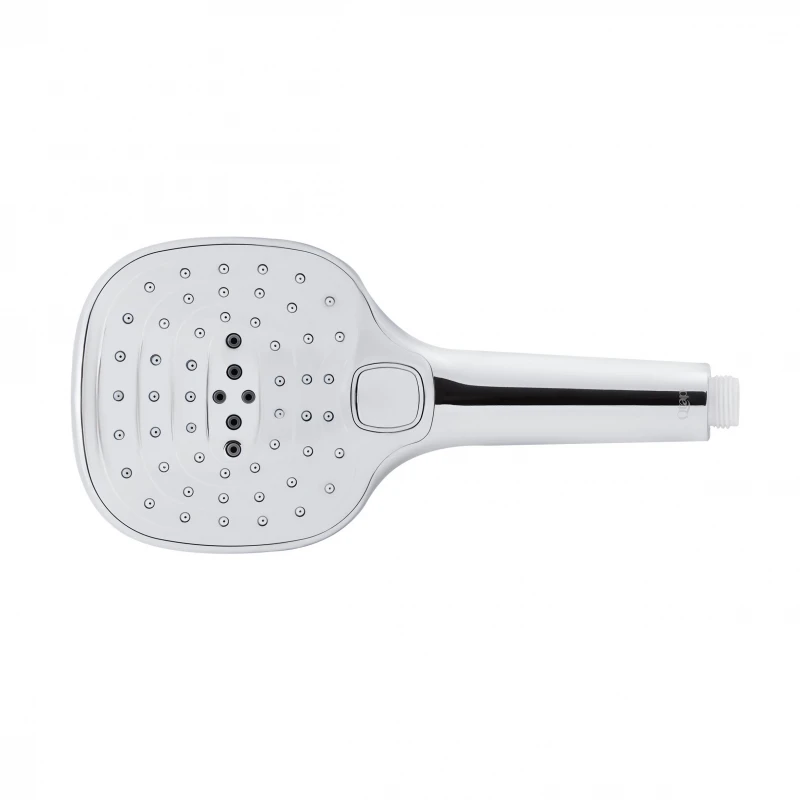 Лійка для ручного душу Qtap Rucni 120х120 мм прямокутна QTRUCA120N3KCC Chrome